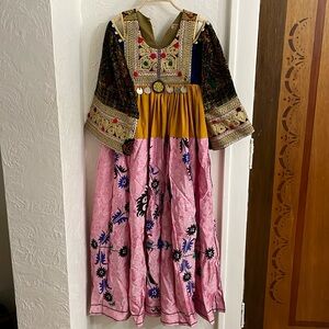 JAMA Women's Vintage Handcrafted Traditional Wear Size S